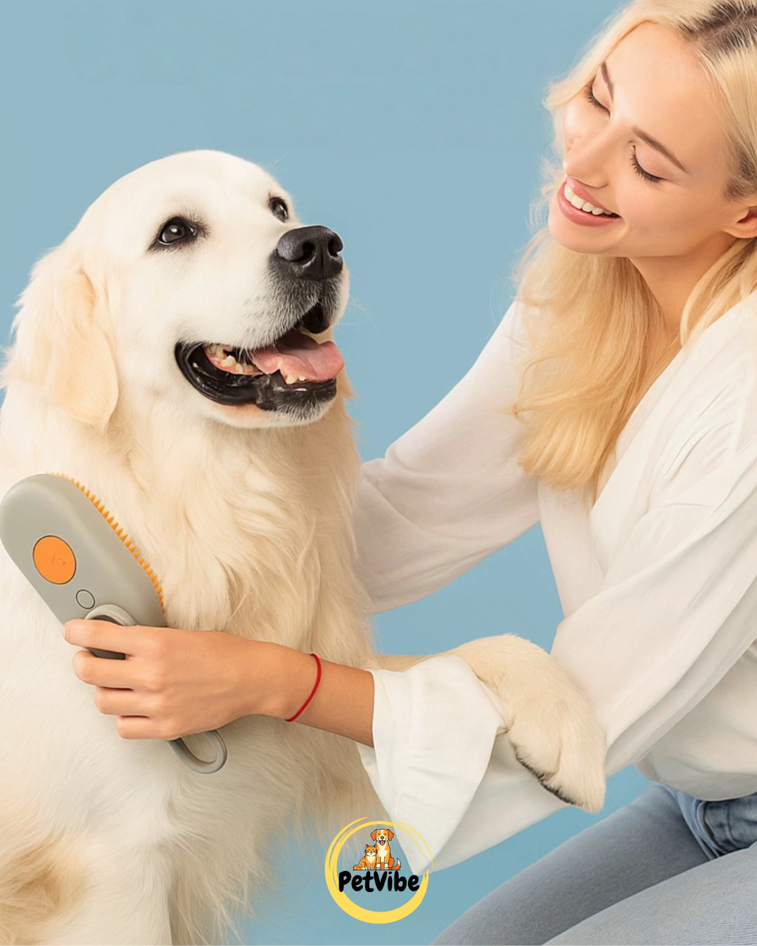 CoccolaVap - La spazzola a vapore per il tuo amico peloso