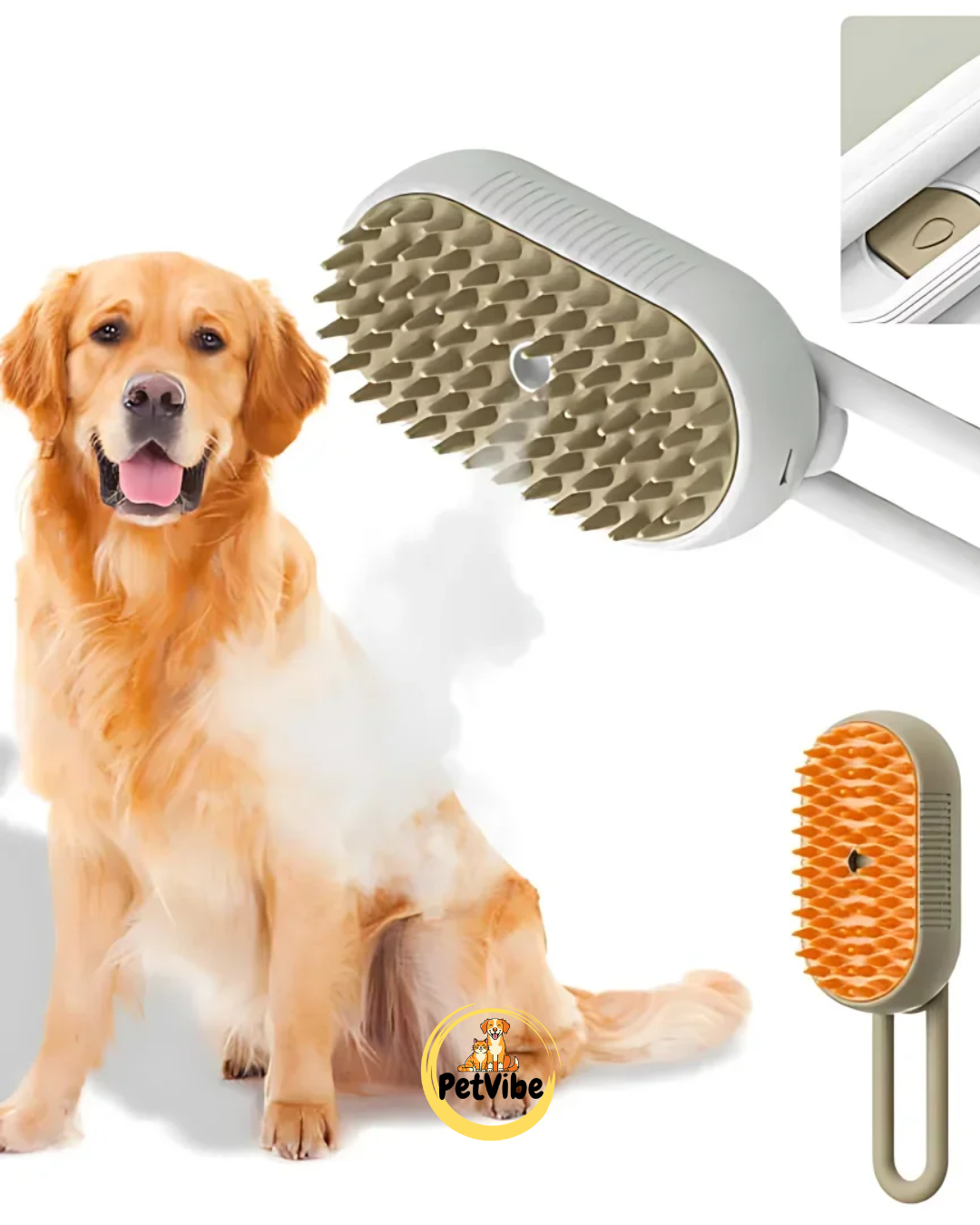 CoccolaVap - La spazzola a vapore per il tuo amico peloso