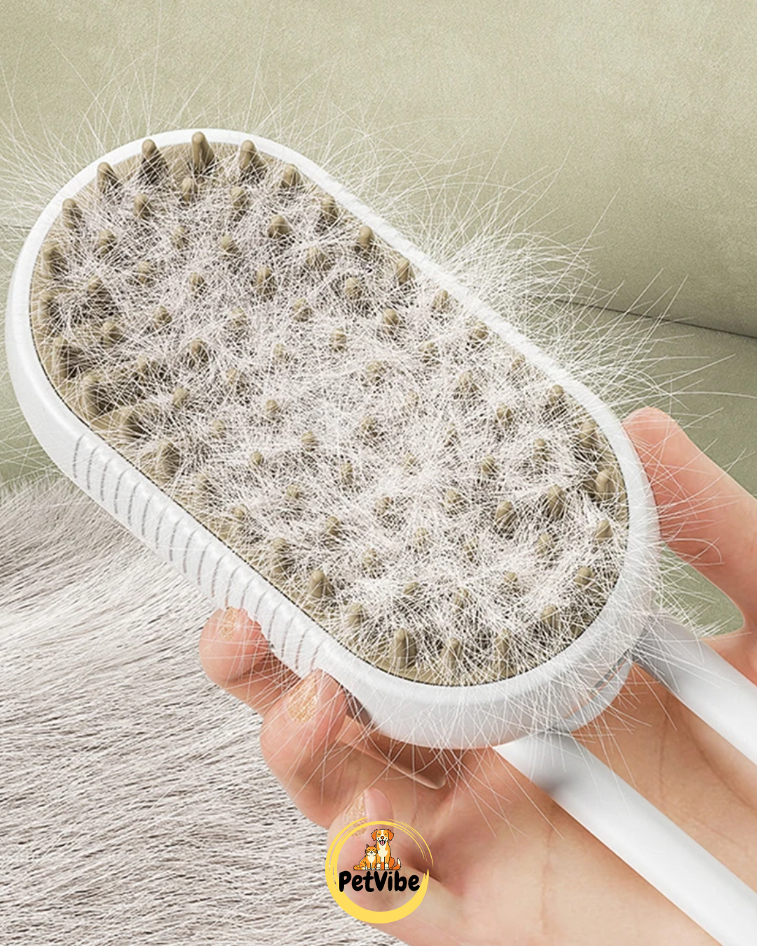 CoccolaVap - La spazzola a vapore per il tuo amico peloso